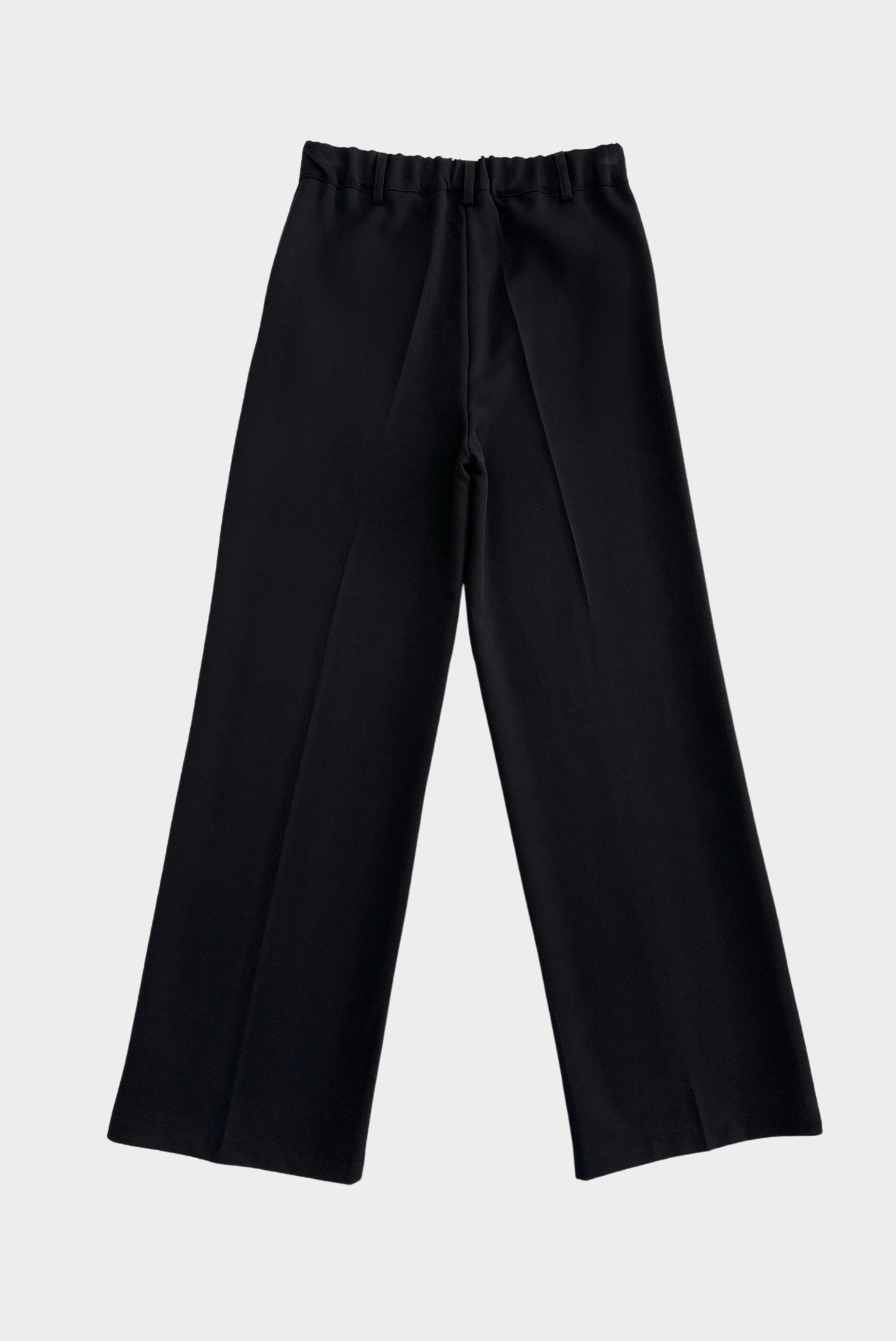 HIGH WAISTED DAD TROUSER IN BLACK
